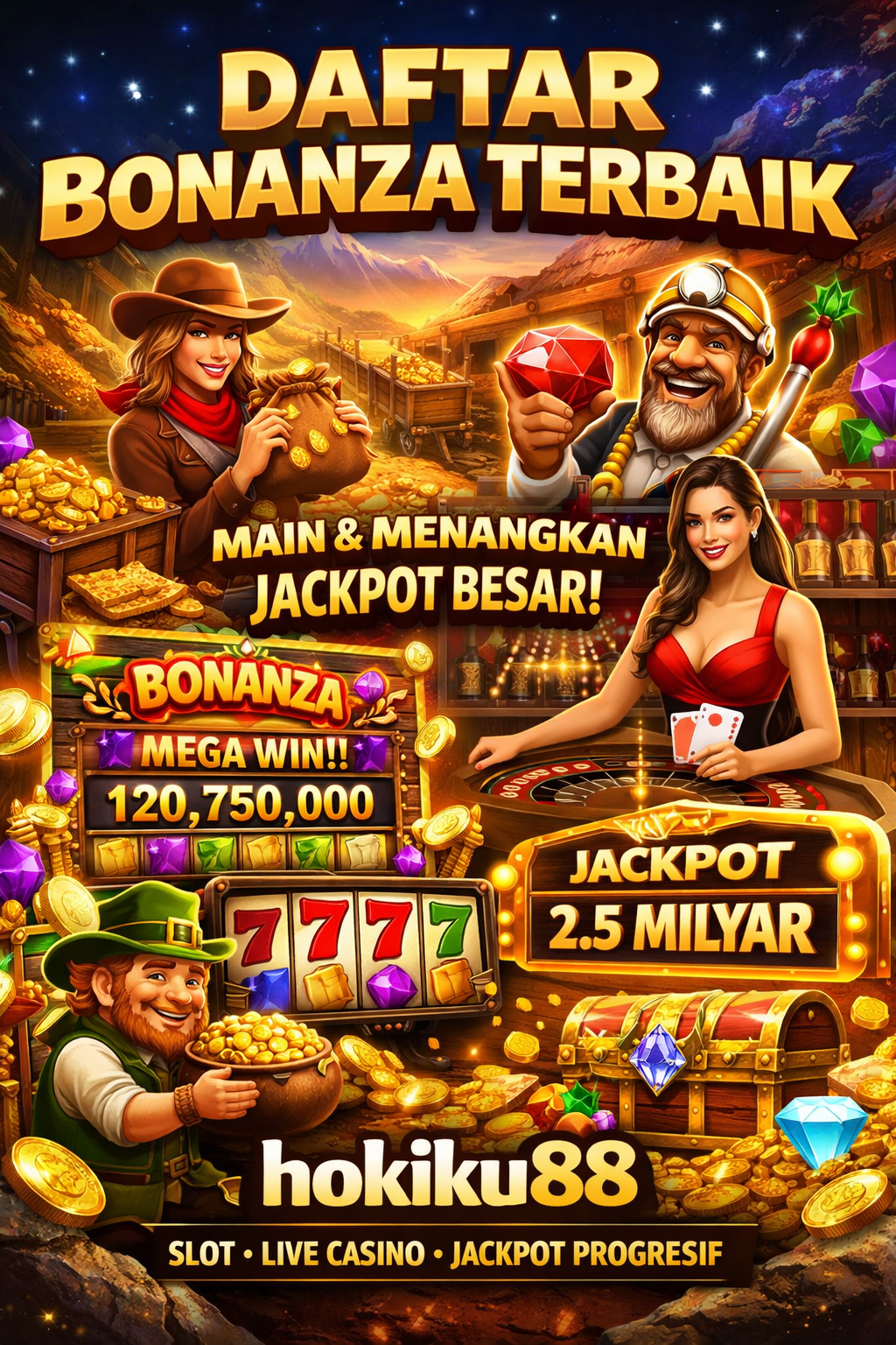 Daftar Bonanza terbaik